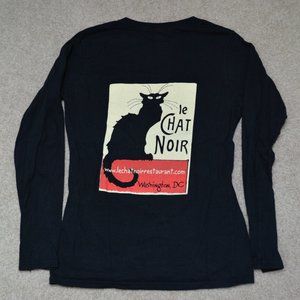 Le Chat Noir fitted shirt - black